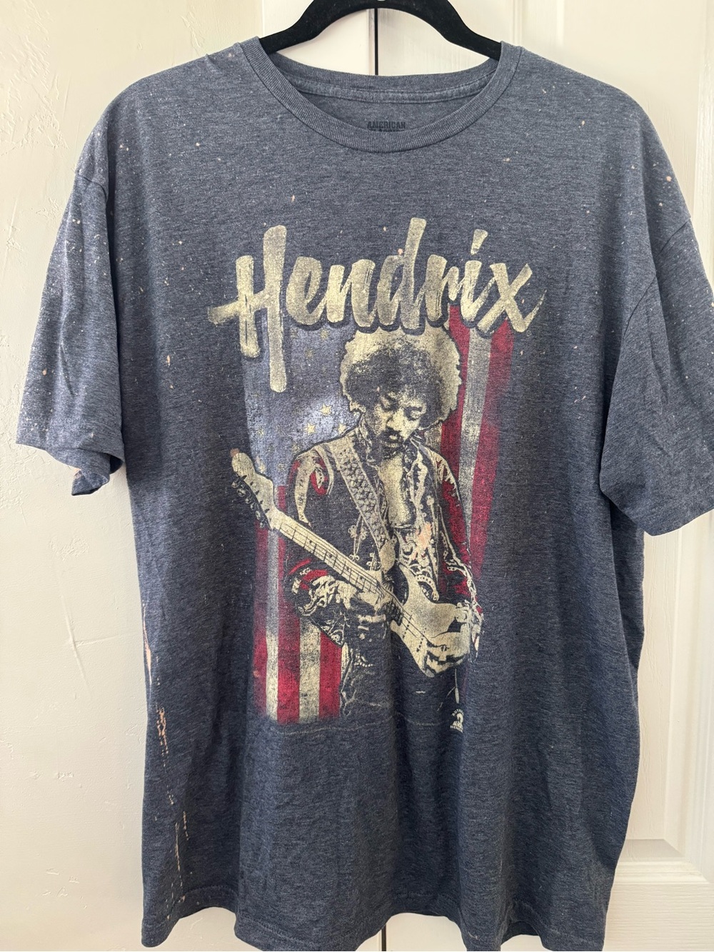 Jimmy Hendrix Graphic Tee - Navy Blue